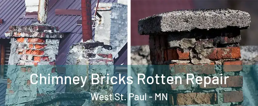  Chimney Bricks Rotten Repair West St. Paul - MN