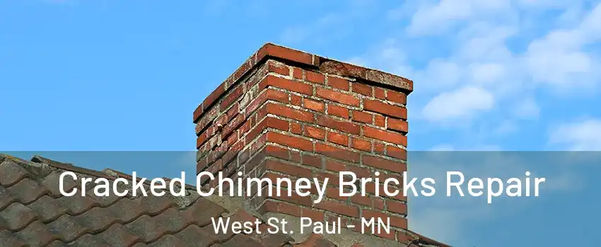  Cracked Chimney Bricks Repair West St. Paul - MN