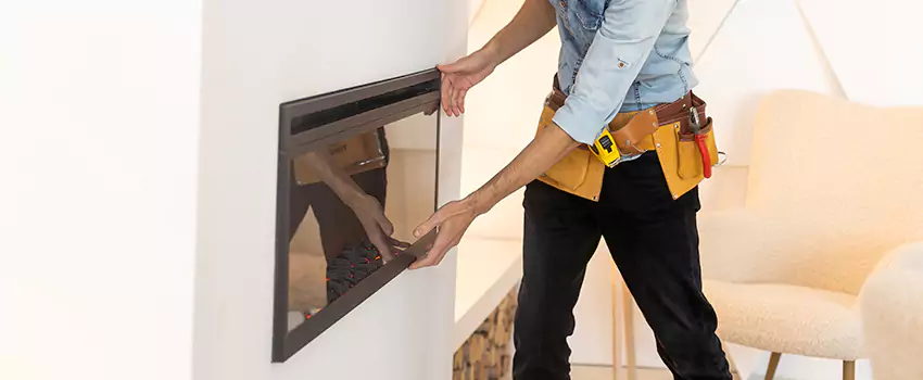 Metal Fireplace Installation in West St. Paul, Minnesota