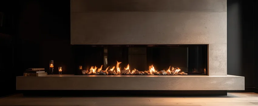 Gas Fireplace Ember Bed Design Services in West St. Paul, Minnesota