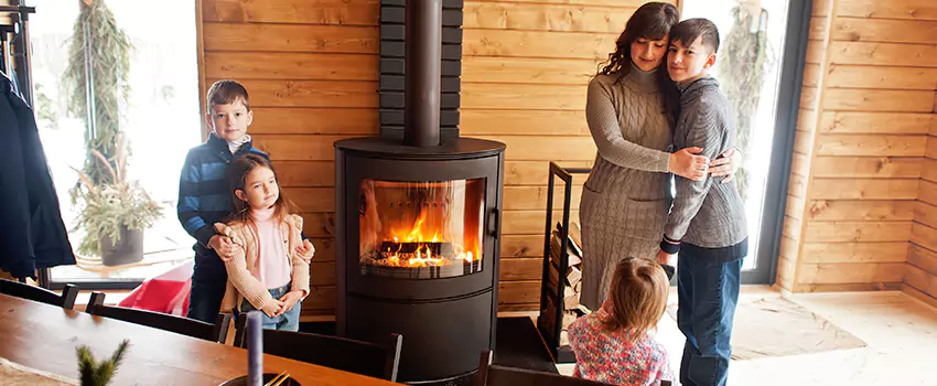 Morso Cast Iron Fireplace Insert Installation in West St. Paul, Minnesota