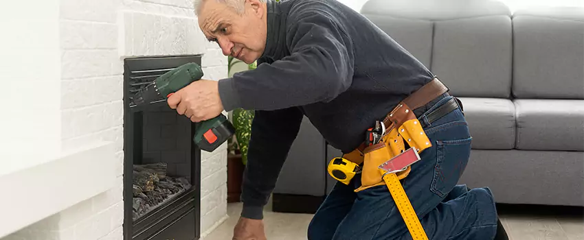 New Indoor Fireplace Installation in West St. Paul, Minnesota