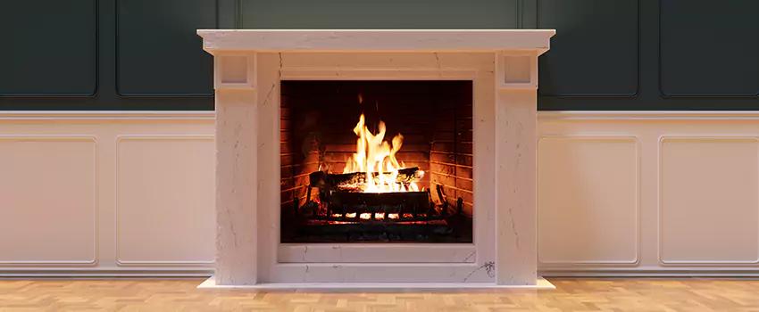 Open Flame Wood-Burning Fireplace Installation Services in West St. Paul, Minnesota