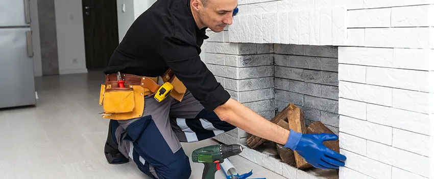 Fireplace Damaged Damper Frame Repair Services in West St. Paul, Minnesota