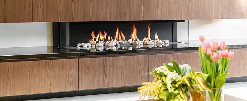 Double-height Fireplace Design Refurbishment in West St. Paul, Minnesota