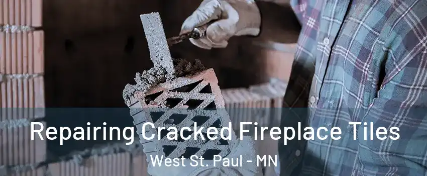  Repairing Cracked Fireplace Tiles West St. Paul - MN
